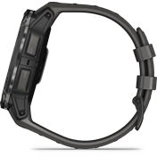 Garmin Instinct 3 okosóra - 50mm, AMOLED kijelző, strapabíró, GPS, fekete, sötétszürke szíj