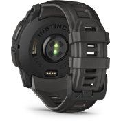 Garmin Instinct 3 okosóra - 50mm, AMOLED kijelző, strapabíró, GPS, fekete, sötétszürke szíj