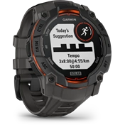 Garmin Instinct 3 okosóra - 50mm, strapabíró, napelemes, GPS, fekete, sötétszürke szíj Garmin Instinct 3 okosóra - 50mm, strapabíró, napelemes, GPS, fekete, sötétszürke szíj