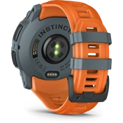Garmin Instinct 3 okosóra - 50mm, strapabíró, napelemes, GPS, twilight (szürke), solstice (narancs) szíj Garmin Instinct 3 okosóra - 50mm, strapabíró, napelemes, GPS, twilight (szürke), solstice (narancs) szíj