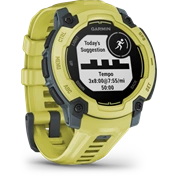 Garmin Instinct E okosóra - 45mm, strapabíró, GPS, electric lime, twilight (szürke) szíj