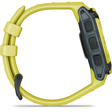 Garmin Instinct E okosóra - 45mm, strapabíró, GPS, electric lime, twilight (szürke) szíj