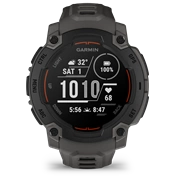 Garmin Instinct E okosóra - 45mm, strapabíró, GPS, fekete, sötétszürke szíj Garmin Instinct E okosóra - 45mm, strapabíró, GPS, fekete, sötétszürke szíj