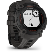 Garmin Instinct E okosóra - 45mm, strapabíró, GPS, fekete, sötétszürke szíj Garmin Instinct E okosóra - 45mm, strapabíró, GPS, fekete, sötétszürke szíj