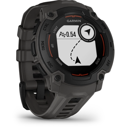 Garmin Instinct E okosóra - 45mm, strapabíró, GPS, fekete, sötétszürke szíj Garmin Instinct E okosóra - 45mm, strapabíró, GPS, fekete, sötétszürke szíj