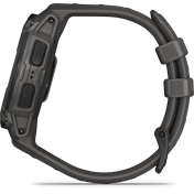 Garmin Instinct E okosóra - 45mm, strapabíró, GPS, fekete, sötétszürke szíj Garmin Instinct E okosóra - 45mm, strapabíró, GPS, fekete, sötétszürke szíj