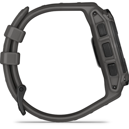 Garmin Instinct E okosóra - 45mm, strapabíró, GPS, fekete, sötétszürke szíj Garmin Instinct E okosóra - 45mm, strapabíró, GPS, fekete, sötétszürke szíj