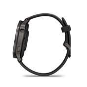 Garmin Venu 4 okosóra - 41mm, palaszürke tok fekete szilikonszíjjal