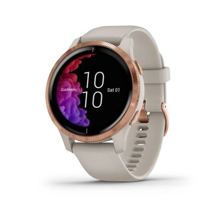Garmin Venu Rózsaarany, Törtfehér szíjjal