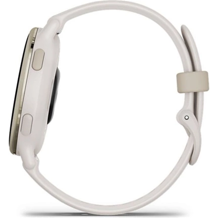 Garmin vívoactive 5 fitness okosóra - krémarany alumíniumkeret, csontszínű tok és szilikonszíj Garmin vívoactive 5 fitness okosóra - krémarany alumíniumkeret, csontszínű tok és szilikonszíj