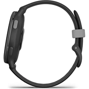 Garmin vívoactive 5 fitness okosóra - szürke alumíniumkeret, fekete tok és szilikonszíj