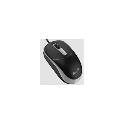 Genius DX-123 egér - USB, 1200dpi, fekete/szürke