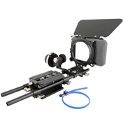 Genustech F  Film Maker Deluxe Kit: GWMC, GFFW, G-HEB, GMB-UP, and G-BFOCDELK_x000D_ ·       GWMC - Wide Clip on Matte
