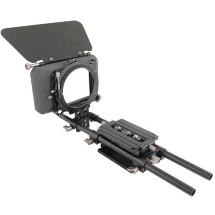 Genustech F  Film Maker Kit: GWMC, GFFW, G-HEB, and GMB-UP_x000D_ ·       GWMC - Wide Clip on Matte Box System_x000D_