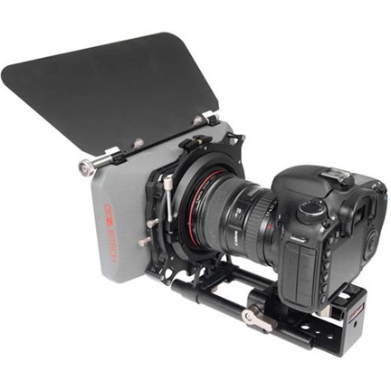 Genustech F Matte Box Basic fényterelő Kit: GWMC, GFFW and GSP-400-038 · GWMC - Wide Clip on Matte Box System Genustech F Matte Box Basic fényterelő Kit: GWMC, GFFW and GSP-400-038 · GWMC - Wide Clip on Matte Box System