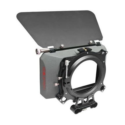 Genustech F  Matte Box Basic fényterelő  Kit: GWMC, GFFW and GSP-400-038  ·       GWMC - Wide Clip on Matte Box System