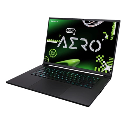 Gigabyte Aero X16 1WH notebook 16" WQXGA 165Hz, AMD Ryzen AI 7 350, 32GB, 1TB SSD, RTX 5070 8GB, W11H, US bill, fehér