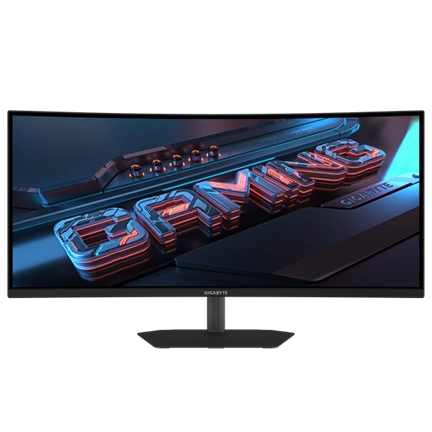 Gigabyte G34WQC2 gaming monitor 34", WQHD, VA, ívelt, 1500R, 200Hz, 1ms