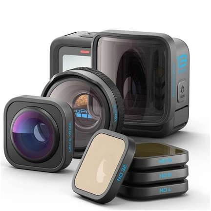 GoPro HERO13 Black akciókamera (fekete) + HB-Series Lens Collection