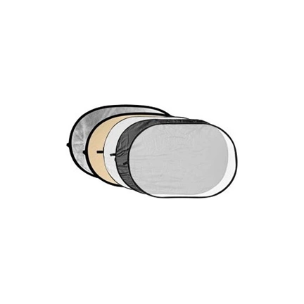 Godox 5-in-1 Soft Gold, Silver, Black, White, Transparent Reflector disc - 120x180cm (RFT-07)