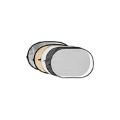 Godox 5-in-1 Soft Gold, Silver, Black, White, Transparent Reflector disc - 150x200cm (RFT-07) Godox 5-in-1 Soft Gold, Silver, Black, White, Transparent Reflector disc - 150x200cm (RFT-07)