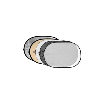 Godox 5-in-1 Soft Gold, Silver, Black, White, Transparent Reflector disc - 150x200cm (RFT-07) Godox 5-in-1 Soft Gold, Silver, Black, White, Transparent Reflector disc - 150x200cm (RFT-07)
