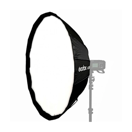 Godox AD-S65W Ernyőként Nyitható Softbox AD300Pro/AD400Pro-hoz - Fehér Belsővel (65 cm) Godox AD-S65W Ernyőként Nyitható Softbox AD300Pro/AD400Pro-hoz - Fehér Belsővel (65 cm)