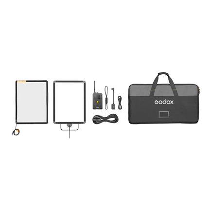 Godox AD21 K2 Electric Adjustable Diffusion Panel (60A 45cm, CRMX & Bluetooth Control) with Carry Bag