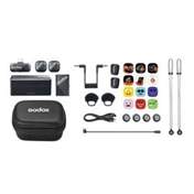 Godox Cube-C Combo Kit2 2.4GHz Vezeték nélküli mikrofon rendszer