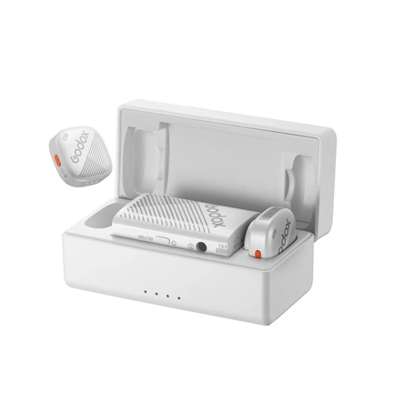 Godox Cube-C Kit2 White 2.4GHz Vezeték nélküli mikrofon rendszer