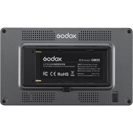 Godox Érintőképernyős Monitor  5,5" 4K HDMI (GM55)