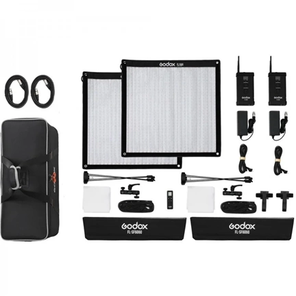 Godox FL150S-K2 Flexible LED 2 light kit Godox FL150S-K2 Flexible LED 2 light kit