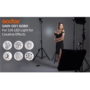 Godox GOBO Szett S30 LED Lámpához (SA-09-001)