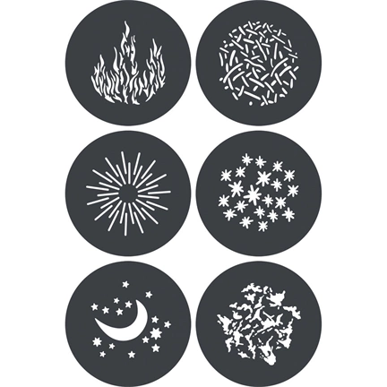 Godox GP-GS1 (Gobo Set 6pcs) for MG1200Bi