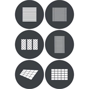 Godox GP-GS4 (Gobo Set 6pcs) for MG1200Bi