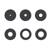 Godox GP GS5 GOBO Set for MG1200Bi