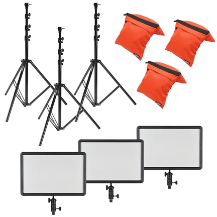 Godox LEDP260C Triple Starter Kit