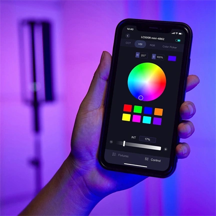 Godox LED LC500R MINI Light tube RGB Wit