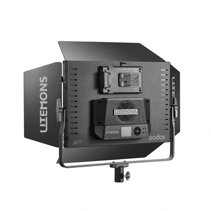 Godox LP1200Bi K2 Black Litemons Bi color LED Light Panel 2 light kit