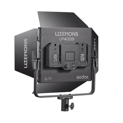 Godox LP400Bi K3 Black Litemons Bi color LED Light Panel 3 light kit