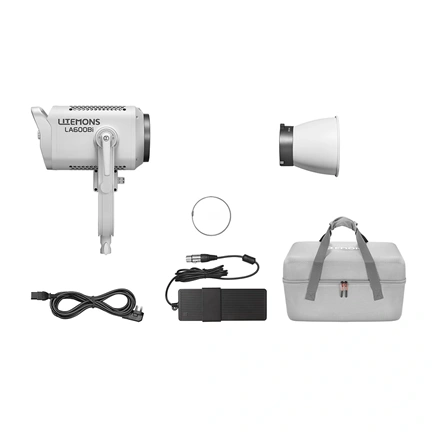 Godox Litemons BI LED Video Light Kit LA600BI K1 (Fehér)