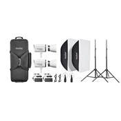 Godox Litemons LA300Bi Bi color LED Video Light 2 light kit