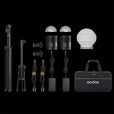 Godox Litemons LED Tabletop Bi color Light Double Light Kit