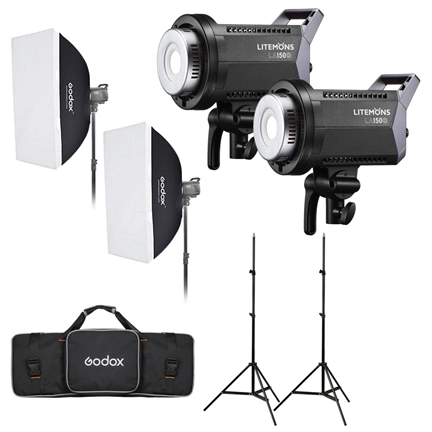 Godox Litemons LED Video Light LA150D K2 Kit