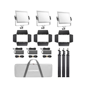 Godox Litemons LP600R RGB LED Light Panel 3 light kit