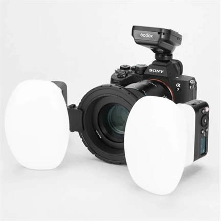 Godox MF-12 DK-1 fogászati kétlámpás makró vakuszett