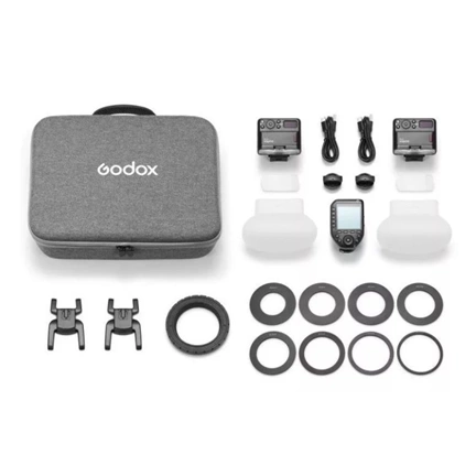 Godox MF-12 DK-1 fogászati kétlámpás makró vakuszett