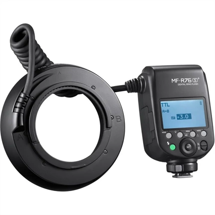Godox MF-R76S+ fogászati makró TTL körvaku Sony