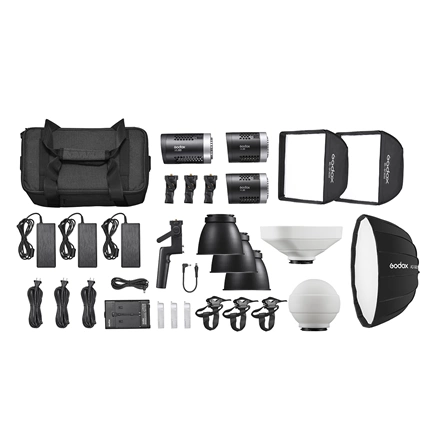 Godox ML-KIT1 ML60 & ML30 Trio Kit Godox ML-KIT1 ML60 & ML30 Trio Kit