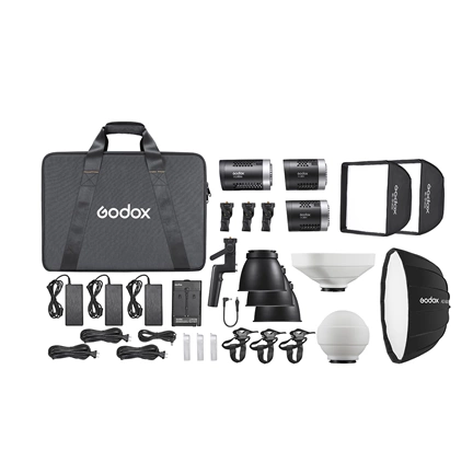 Godox ML-KIT2 ML60Bi & ML30Bi Trio Kit Godox ML-KIT2 ML60Bi & ML30Bi Trio Kit